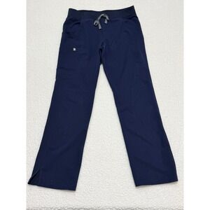 FIGS Kade Cargo Scrub Pants‎ Mens Medium Navy Blue Technical Collection T21004
